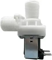 1/2" DC12V AC220V Right Angle External Thread Water Discharge Plastic Solenoid Valve for Drinking Machine and Washing Machine(12V)