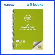 Spirax Kode 963 Notebook A5 Pk5 56963C