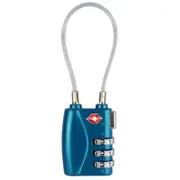 Portable Anti-theft Password Lock Mini Bag Small Padlock Customs Password Zinc Alloy Lock Black silver blue red rose red pink yellow green pearl blue_Pearl blue