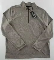 Rhone Commuter Long Sleeve 1/4 Zip Ribbed Sweater XXL 2XL