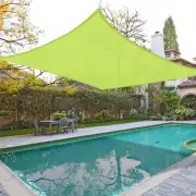 Sun Shade Sail 18x18Ft UV Block Square Canopy Outdoor Patio Pool Apple Green