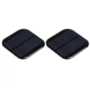 Mini Solar Panel Cell 5.5V 130mA 0.715W 72mm x 72mm for DIY Project Pack of 2