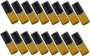 BATHVEVE 20pcs Refillable Glass Oil Roller Bottles for Essential Oils and Perfume Leak Design Lightweight Travel for Blending and Transporting