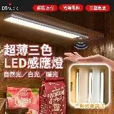 在飛比找遠傳friDay購物優惠-超薄款LED人體感應燈【20cm】感應燈 LED燈條 廚房燈