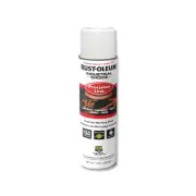M1600/M1800 System Line Inverted Mark Paint, 17 Oz, White, M1600 Solvent-Based