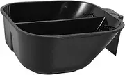 LIFKOME Baked Oil Bowl Stainless Large Dye Hair Bowls Barber Dying Mix Professional Colorful Hair Tint Bowl Hairdressing Hair Coloring Bowl Blue Stylist Pink Kit Skin Care Plastic Black