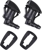 2pcs Car Front Windshield Washer Wiper Jet Spray Nozzle 4718-4, for, for, for, for Chevrolet, Malibu, for, for, for, for Chrysler, for, for, for, for Dodge, Stratus Pontiac Headlight