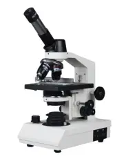 40-1500x Medical Compound Professional Vet Doctor LED Microscope w Slide Kit