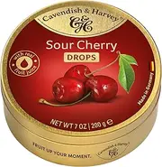 Cavendish & Harvey Sour Cherry Drops 200 g