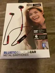Altec Lansing Bluetooth Earphones - Red - MZX148-BLKRED-TA - Brand New
