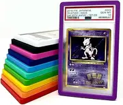 The Hobby Lair Bumper Guard for PSA Graded Cards ONLY | Shield Your Slabs! | Ultimate Edge Protector Bumper [Purple]