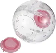 INOOMP Hamster Activity Center Transparent Hamster Exercise Ball Silent Running Wheel for Small Pets Portable Safe Playground for Design