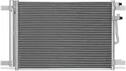 DNA MOTORING OE Aluminum Air Conditioning A/C Condenser Compatible with 19-24 VW Arteon Jetta / 2015 Golf Gti, OEM-CDS-4513