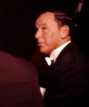 Frank Sinatra after his charity concert at Royal Festival Hall Lon- Old Photo