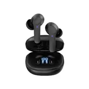 LB-518 Bluetooth-compatible Earphones In-ear Noise Canceling IPX6 Waterproof Stereo Sports Wireless Headset for Running-Black