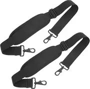 JOINPAYA 2pcs Padded Shoulder Straps for Violin Guitar Laptop Bags Durable Canvas Messenger Bag Strap with Cushion Pads for Briefcase Luggage and More