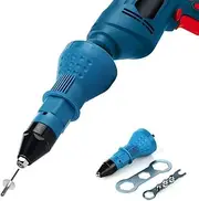 Riveter Adapter,Electric Rivet Nut,Rivet Attachment Cordless Drill Rivet Gun Electric Drill Tool Kit with 3pcs Convertible Head(#1)