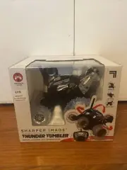 Sharper Image Thunder Tumbler Remote Control 360* Spinning Car Black