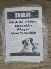 Vintage New RCA BLV552 Portable VCR VHS Player User Manual And Instructions