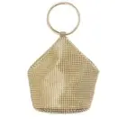 Olga Berg BIANCA Ball Mesh Handle Bag in Metallics Bag