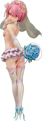 New and Unopened Re:ZERO Ram Wedding Ver. 1/7 Scale Painted Finished Figure JPN