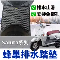 在飛比找蝦皮購物優惠-saluto 125 腳踏墊 saluto 踏墊 椅墊 機車