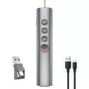 Metal Presentation Clicker with Laser Pointer for Powerpoint Presentations Po...