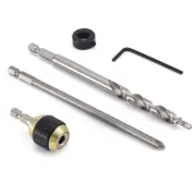 5pcs Hand Tools Inclined Hole Positioning Drill Combination Power Drill Parts