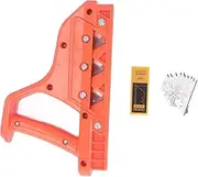 Plasterboard Plane Gypsum Edger Trimmer Hand Planer Cutter 45° with 10pcs Efficient Clean Cutting Transition Portable Outdoor Use