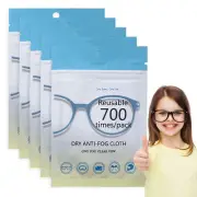 Anti-Fog Lens Wipes ,Pre-Moistened Individual wrap Wipes for Eye Glass 5Pack