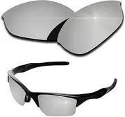 [Pazzer By] Polarized Lenses for Oakley Half Jacket - Silver Mirrored Coating