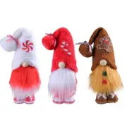 Christmas Gnomes Decorations Plush Faceless-Doll Figurine Swedish Tomtes Nisse