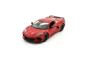 Maisto Licensed 1:18 Scale Chevrolet Corvette Stingray Coupe 2020 Diecast Model Car Red