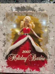 NIB 2007 Holiday Barbie Collector Doll K7958