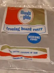 Vintage Ironing Board Cover Silicone All Cotton No Stick Pressing MCM
