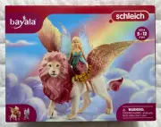 Schleich 70714 Bayala Fairy In Flight On Winged Lion Set New Sealed Retail Box