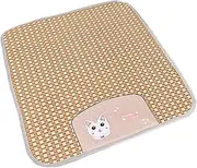 Dog Cooling Mat | Rattan Woven Dog Sleeping Mat | Scratch Resistant, Breathable Cushion, Pet Supplies for Outdoor Indoor Crate Car Kennel