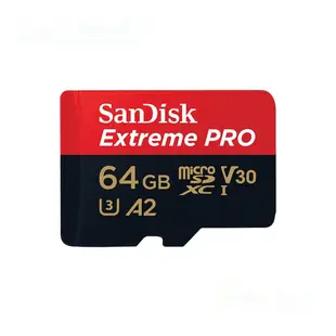 SanDisk Extreme PRO microSDXC UHS-1(V30) 64GB 記憶卡