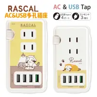 在飛比找蝦皮購物優惠-⭕️現貨⭕️小浣熊 Rascal AC&USB 多孔插座 插