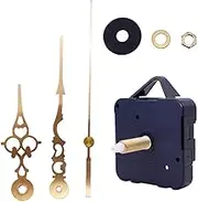 Perfeclan Wall Clock Quartz Movement Mechanism Parts Long Gold Spindle Precision