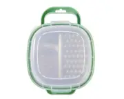 Grater with Storage Box Grate Cheeses Carrots Garlic Ginger and Other Food Items