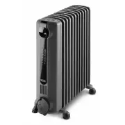 De'Longhi 2400W Radia S Digital Oil Column Heater TRRS1224EG