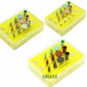 12pcs Dental Stone Polishing Disc Burs Kit for Porcelain Amalgam Metal Composite