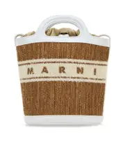 Marni Mini Bucket Jacquard Bag