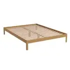 Milano King Size Giulia Timber Classic Wooden Bed Base/Bed Frame Natural