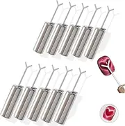 Heart Cat Eye Magnet for Nails, Heart Magnet for Cat Eye Gel Polish, 5-Pack Magnetic Nail Art Tools with Y-Shaped Guide (10PCS)
