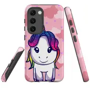 For Samsung Galaxy S23 Case Shielding Cover, Cute Unicorn
