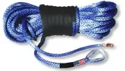 U.S. made Safe-T-Line WINCH ROPE 5/16 inch x 100 ft Blue (15,000 lb MBS)