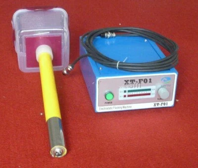 Hi-Q new flocking machine XT-FO1 with Square flocking box