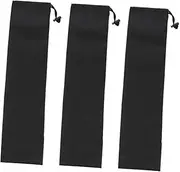 BESPORTBLE 3pcs Tent Pole Bag: Fishing Rod Storage Bag Outdoor Awning Portable Clothesline Hiking Poles Carry Pouch Fishing Rod Pouch
